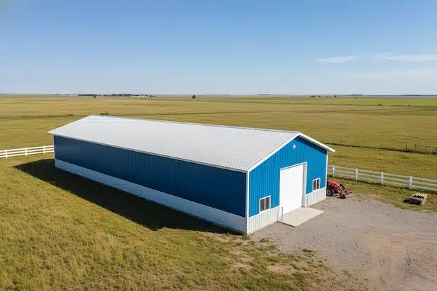 Finishes - farm building in Alberta