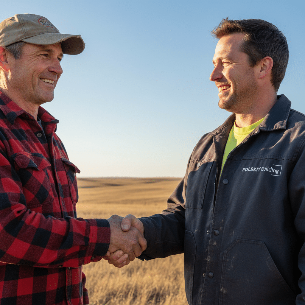 Transparent pricing - farm building in Alberta