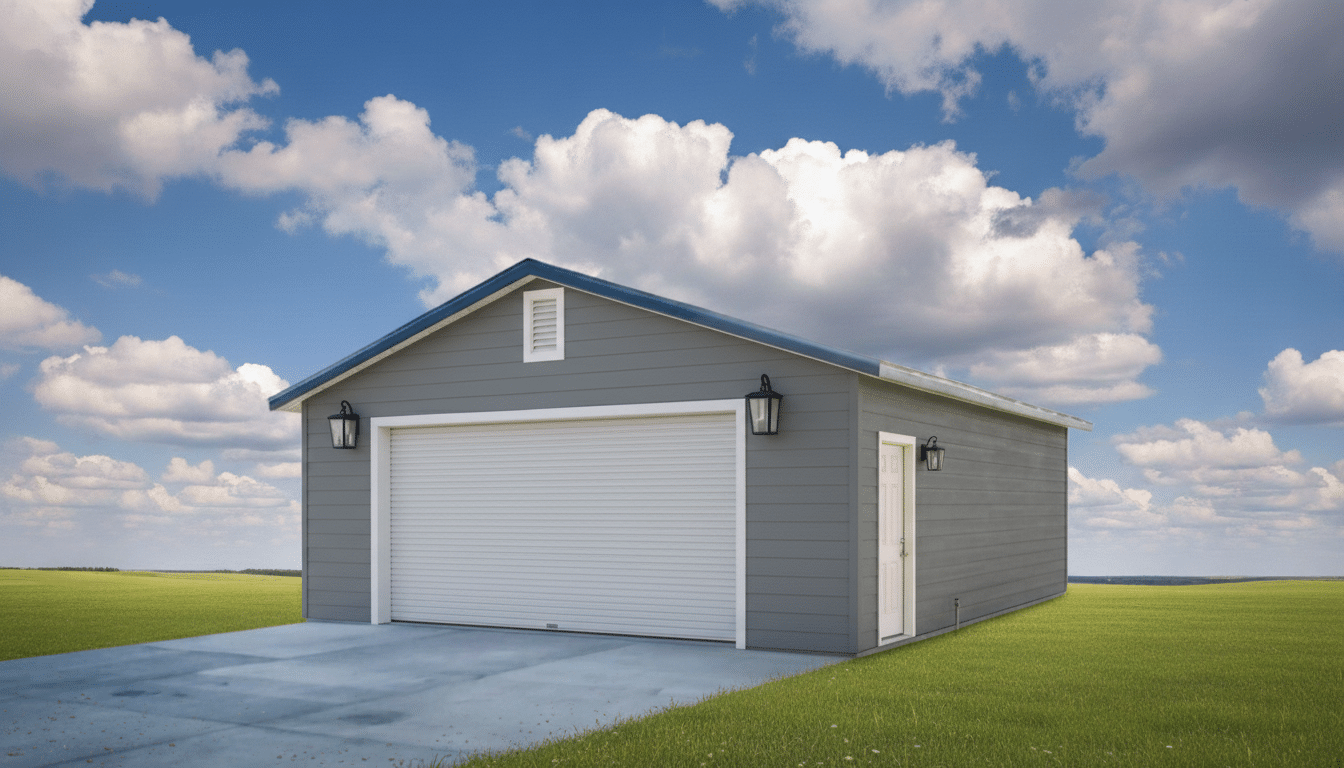 Single-car garage - custom garage in Alberta
