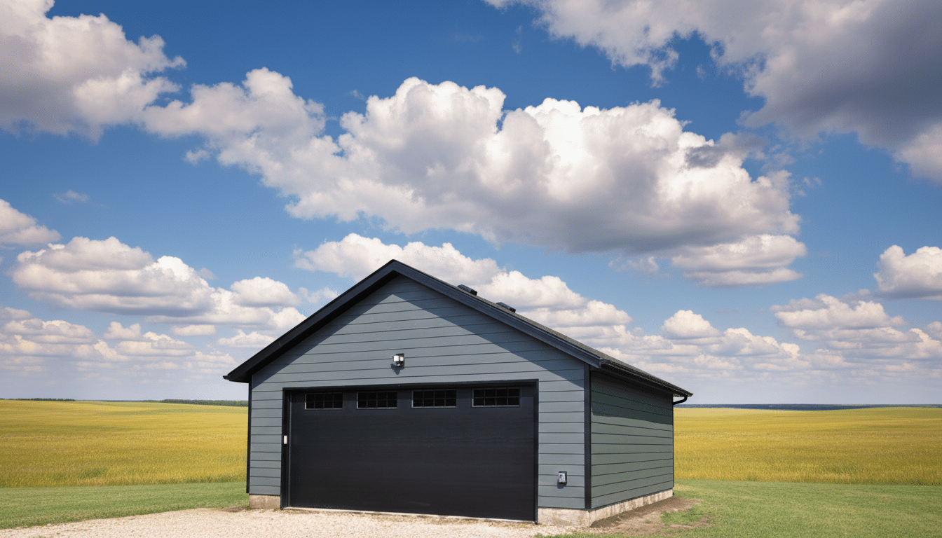 Garages - post-frame building pricing in Alberta
