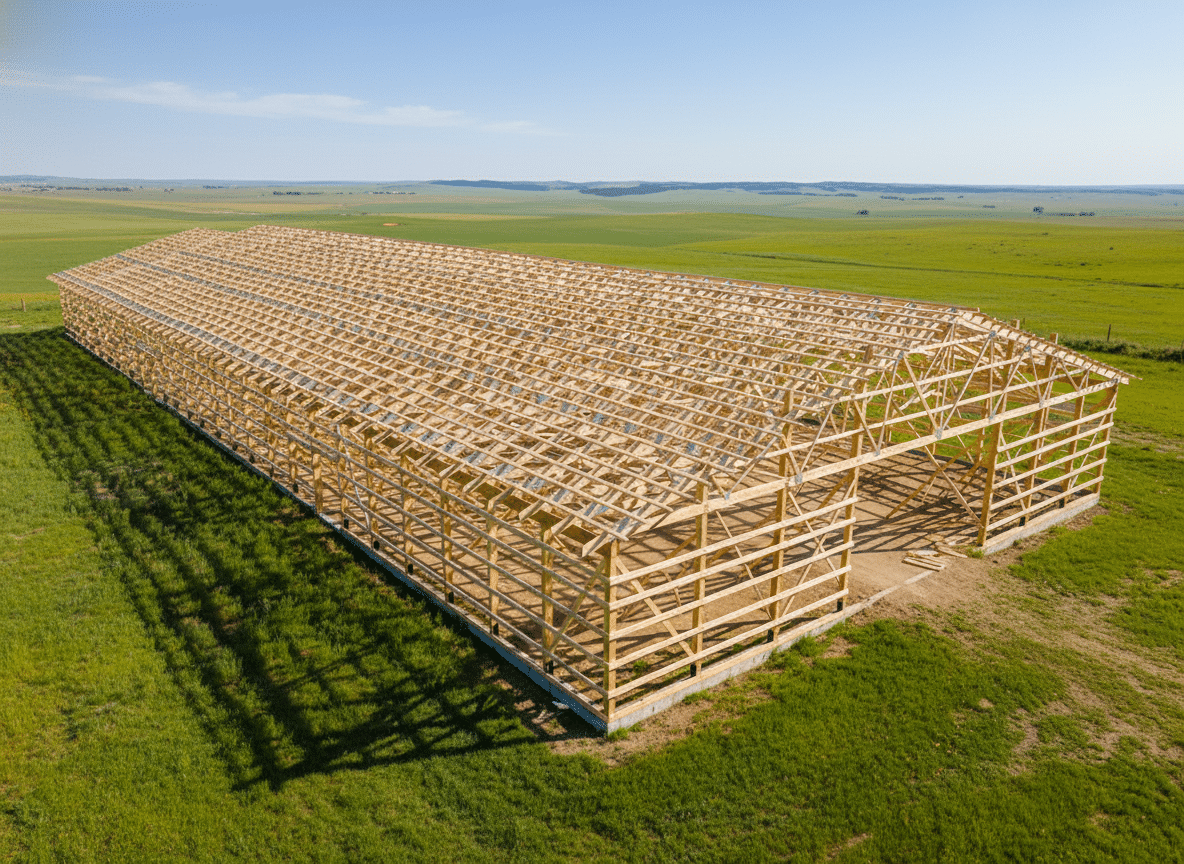 post-frame buildings in Alberta