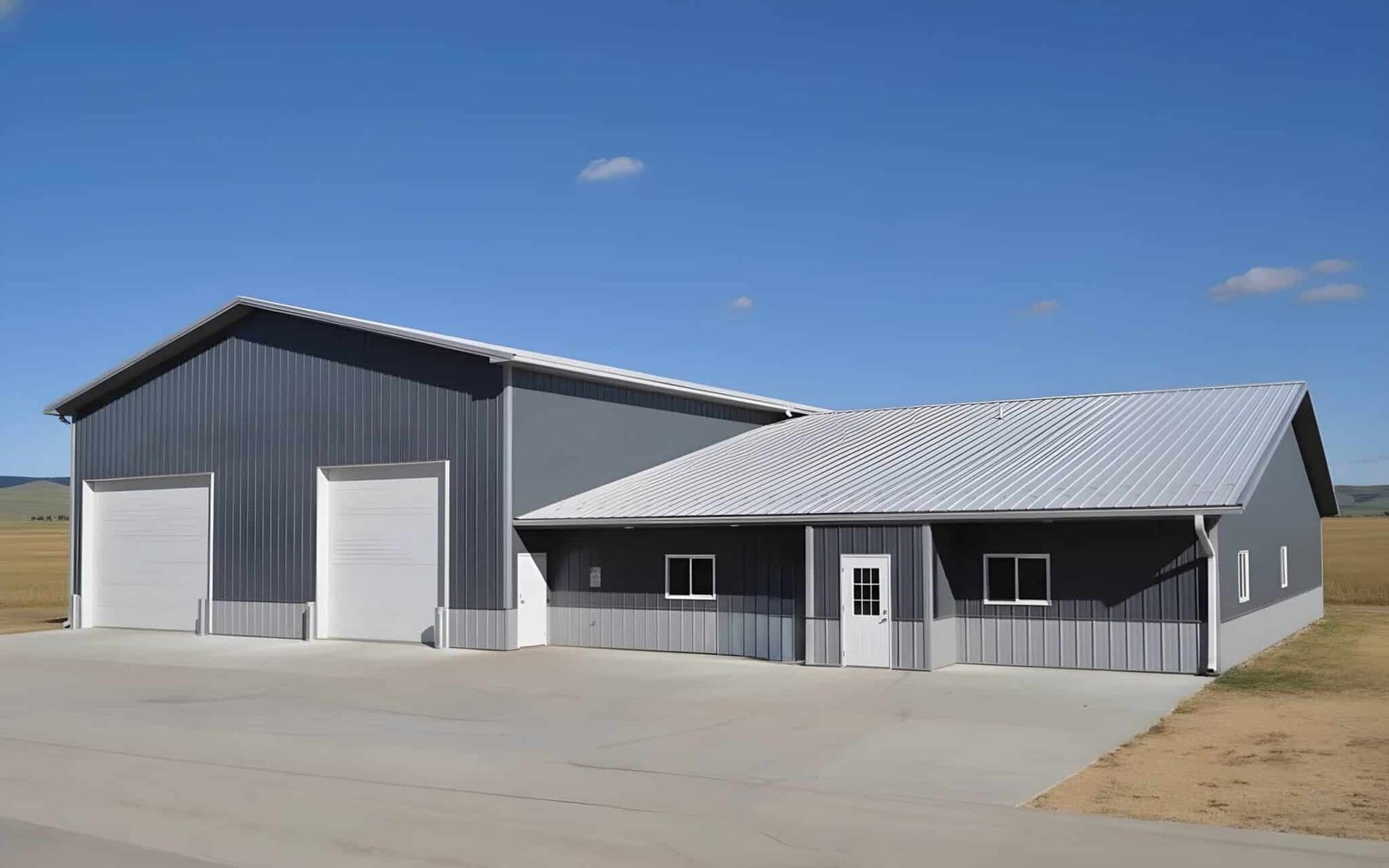 Shop additions - post-frame shop in Alberta