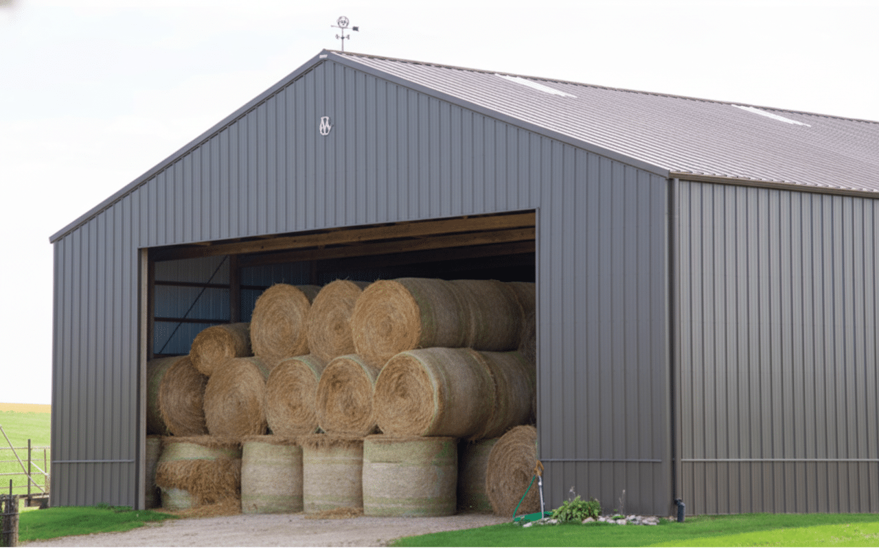 Hay and feed storage buildings