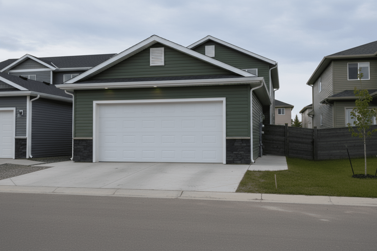 Two-Car Garage - custom garage in Alberta